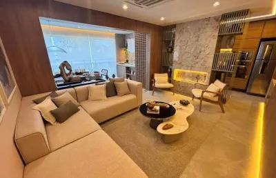 Apartamento para venda em vila mogilar de 119.00m² com 3 quartos, 3 suites e 2 garagens