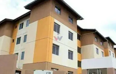 Apartamento para venda em santa cândida de 44.00m² com 2 quartos e 1 garagem