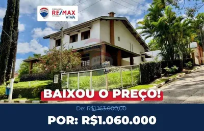 Casa de condomínio para venda em parque rio abaixo de 453.00m² com 3 quartos, 1 suite e 2 garagens