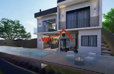 Casa para venda em residencial fazenda santa rosa - fase 1 de 497.00m² com 3 quartos, 3 suites e 4 garagens