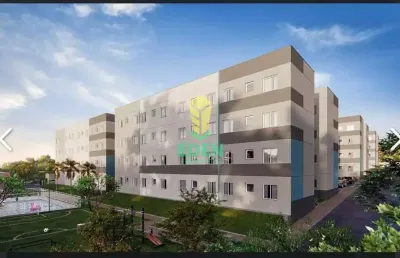 Apartamento para venda em éden de 40.00m² com 2 quartos e 1 garagem