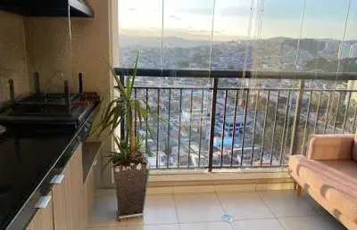 Apartamento para venda em jardim flor da montanha de 68.00m² com 2 quartos, 1 suite e 1 garagem
