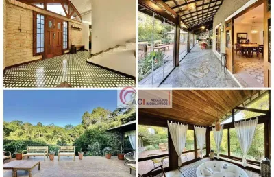 Casa de condomínio para venda em chácara dos lagos de 355.00m² com 3 quartos, 1 suite e 3 garagens