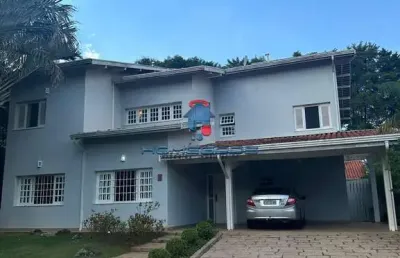 Casa de condomínio para venda em sítios de recreio gramado de 375.00m² com 3 quartos e 3 suites