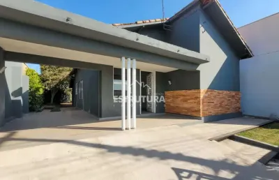 Casa para venda em vila indaiá de 127.00m² com 3 quartos, 1 suite e 4 garagens