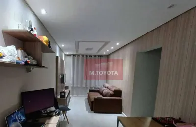Apartamento para venda em centro de 57.00m² com 2 quartos e 2 garagens