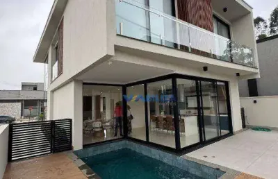 Sobrado para venda em residencial real park de 320.00m² com 4 quartos, 4 suites e 4 garagens