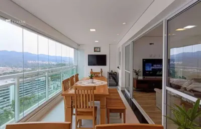 Apartamento para venda em vila mogilar de 125.00m² com 3 quartos, 3 suites e 2 garagens