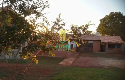 Chácara para venda em araçoiaba da serra de 280.00m² com 3 quartos e 1 suite