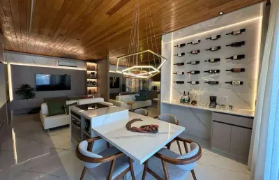 Apartamento para venda em jardim botânico de 72.90m² com 1 quarto e 1 suite