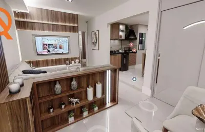Apartamento para venda em jardim rosolém de 80.00m² com 2 quartos, 2 suites e 2 garagens
