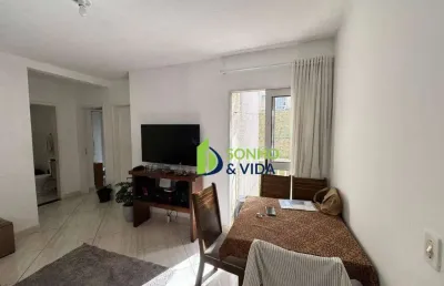 Apartamento para venda em jardim do lago continuação de 49.00m² com 2 quartos e 1 garagem