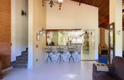 Casa de condomínio para venda em new park tênis de 370.00m² com 4 quartos, 2 suites e 4 garagens