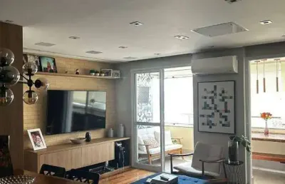Apartamento para venda em cambuci de 98.00m² com 3 quartos, 2 suites e 3 garagens
