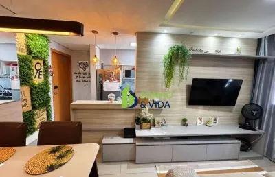 Apartamento para venda em parque industrial de 44.00m² com 2 quartos e 1 garagem