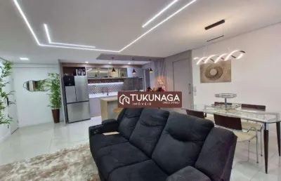Apartamento para venda em vila augusta de 89.00m² com 3 quartos, 1 suite e 2 garagens