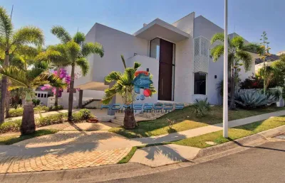 Casa de condomínio para alugar em loteamento alphaville campinas de 480.00m² com 4 quartos, 4 suites e 4 garagens