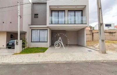 Sobrado para venda em xaxim de 135.00m² com 3 quartos, 1 suite e 3 garagens