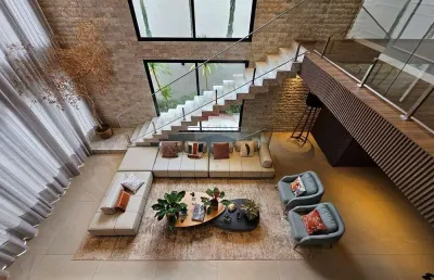 Casa de condomínio para venda em residencial e empresarial alphaville de 380.00m² com 4 quartos, 4 suites e 4 garagens