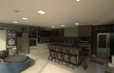 Casa de condomínio para venda em loteamento recanto do lago de 420.00m² com 3 quartos, 3 suites e 4 garagens