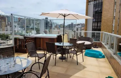 Vendo cobertura com 3 dormitórios no anchieta - belo horizonte