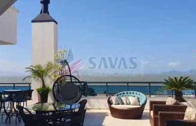 Linda cobertura de 03 dormitórios - vista para o mar