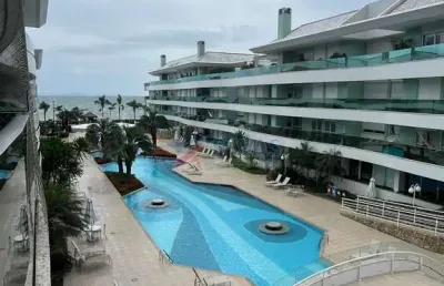 Requinte e sofisticação na beira da praia  - 3 suítes - condomínio clube