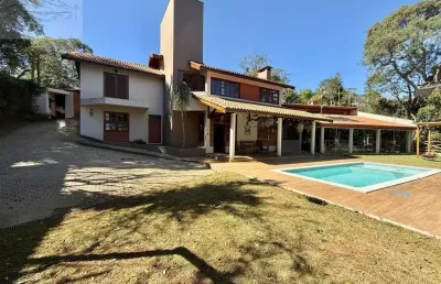 Bela casa  no parque imperial da cantareira: 4 quartos, 3 suítes, 3 salas, 6 banheiros, 380m² - serra da cantareira-sp.