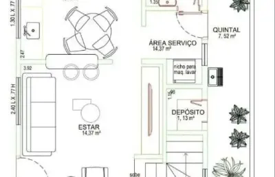 Oportunidade em santos! apartamento dúplex em rua fechada