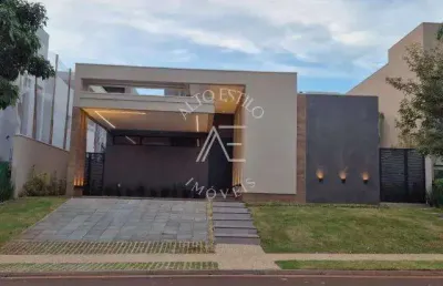 Casa de condomínio para venda em residencial e empresarial alphaville de 263.00m² com 3 quartos, 3 suites e 4 garagens