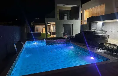 Casa em condomínio fechado com 5 quartos à venda na Morada Praia, Bertioga 
