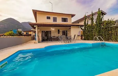 Casa em condomínio fechado com 5 quartos à venda na Morada Praia, Bertioga 
