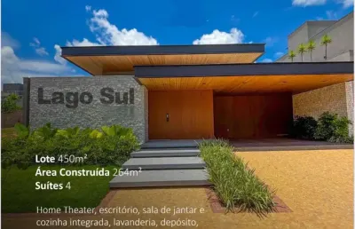 Casa em condomínio fechado com 4 quartos à venda na Avenida Irineu Bastos, 1-00, Residencial Lago Sul, Bauru