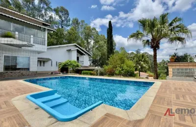 Casa com 3 dormitórios à venda de 415 m² no condomínio portal das hortências em atibaia/sp - ca3824