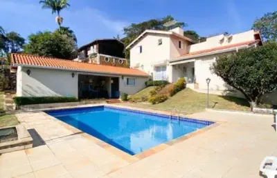 Casa com 6 dormitórios à venda de 480 m² no condomínio flamboyant em atibaia/sp - ca0124