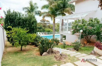 Casa com 5 dormitórios à venda no residencial flamboyant em atibaia/sp - ca4612