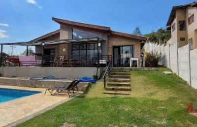 Casa com 3 dormitórios à venda, no estância santa maria do laranjal em atibaia/sp - ca4677
