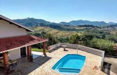 Casa com 6 dormitórios à venda, no vale do rio cachoeira em piracaia/sp - ca5145