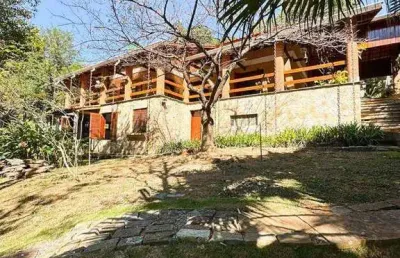 Casa com 4 dormitórios à venda, no clube da montanha - atibaia/sp - ca5597