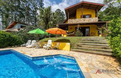 Casa com 3 dormitórios à venda, no retiro recanto tranquilo - atibaia/sp - ca5624