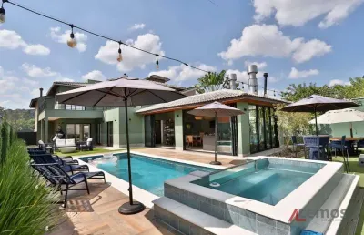 Casa com 5 dormitórios à venda, no condomínio shamalla ii - atibaia/sp - ca5670