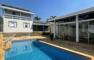 Casa com 5 dormitórios à venda, no condomínio vale do sol - bom jesus dos perdões/sp - ca5683
