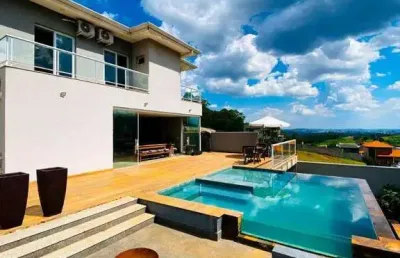 Casa com 4 dormitórios à venda, no condominio quintas da boa vista - atibaia/sp - ca5821