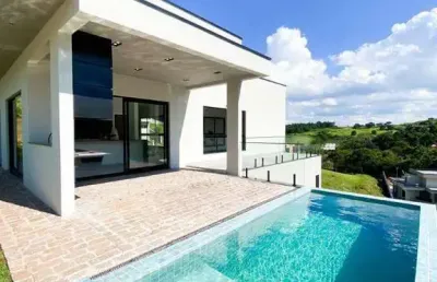 Casa com 3 dormitórios à venda, no condomínio quintas da boa vista - atibaia/sp