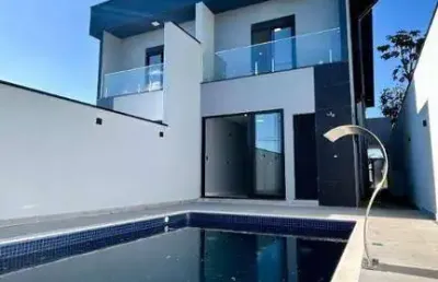 Casa com 3 dormitórios à venda, no vila petrópolis - atibaia/sp
