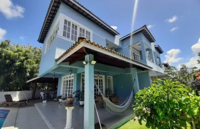 Casa com 6 quartos à venda no portão, lauro de freitas , 321 m2 por r$ 1.350.000