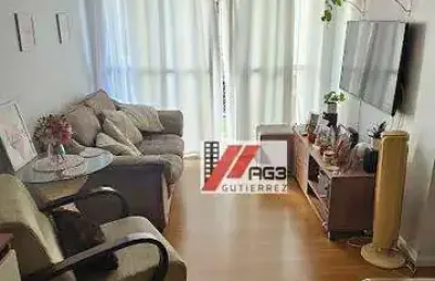 Apartamento rico em móveis planejados com 2 dormitórios, sacada, vaga e lazer na cachoeirinha - vila dionísia