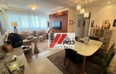 Apartamento reformado e mobiliado de 3 dormitórios, suíte e vaga de garagem no alto da lapa
