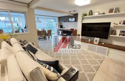Apartamento garden mobiliado de 2 dormitórios, suíte, ar-condicionado, lazer completo e 2 vagas nas perdizes