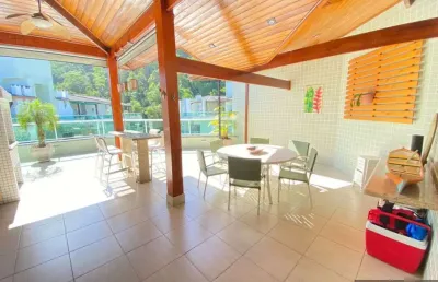 Linda cobertura duplex, totalmente mobiliada, na praia mais procurada de ubatuba